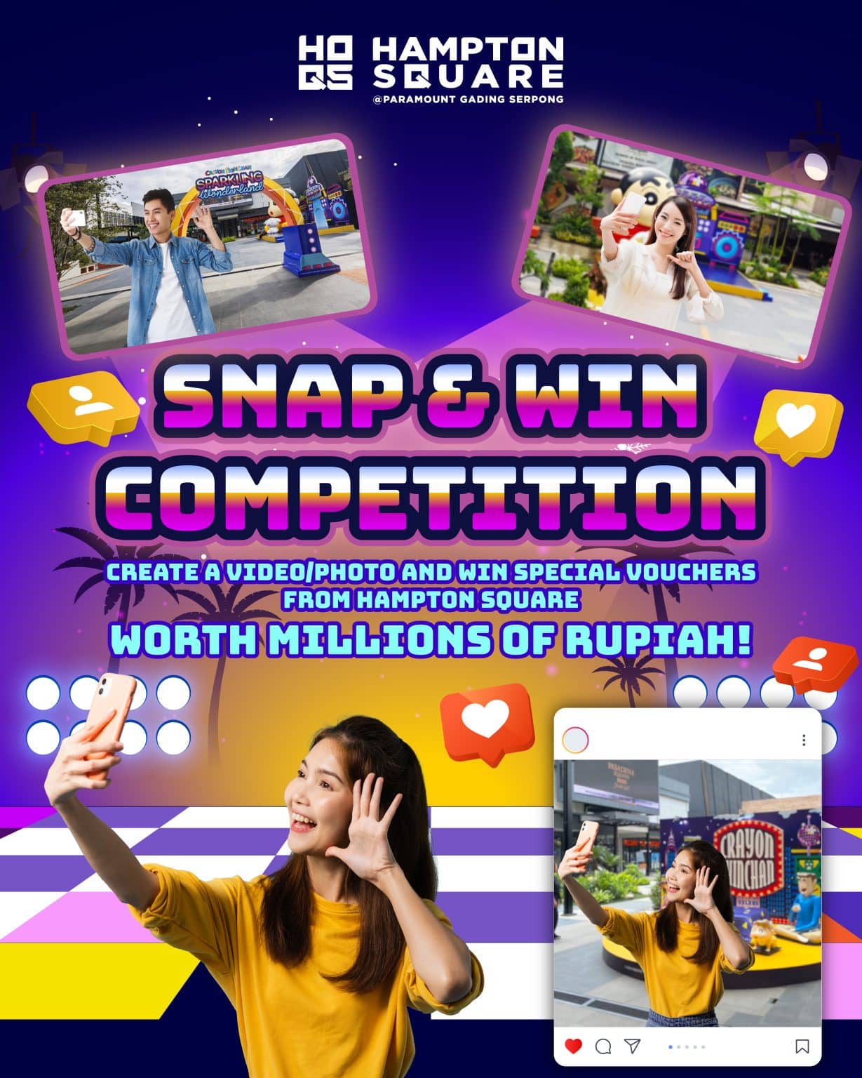 Compettion Win Snap & Win Competition! - Hampton Square